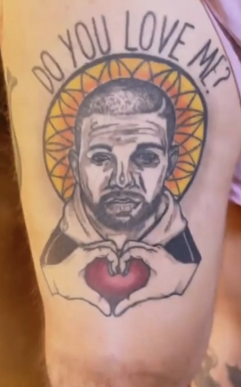 drake tattoo cover up - Do You Love Met